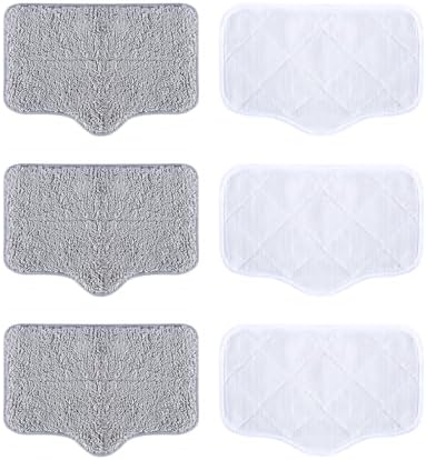 ScrubWiz 6 Pack Steam Mop Replacement Pads