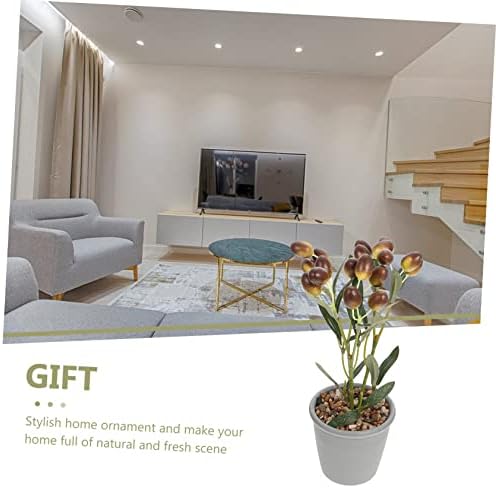 Lifelike Artificial Fruit Bonsai for Home Office Decor