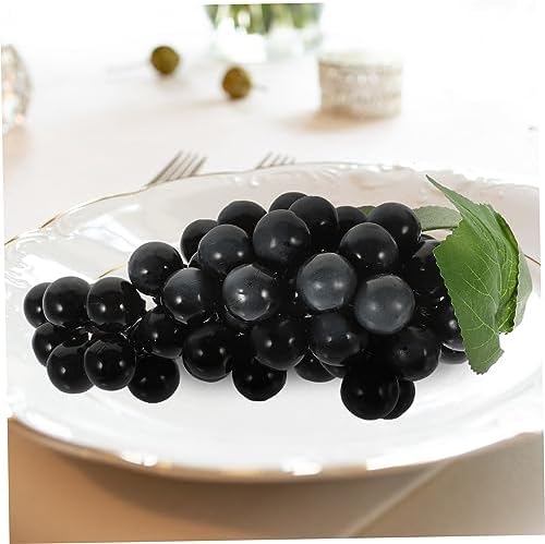 Zerodeko 3pcs Foam Grape String Artificial Fruit Decor