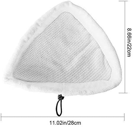 Fushing 6Pcs Steam Mop Pads Reusable Microfiber