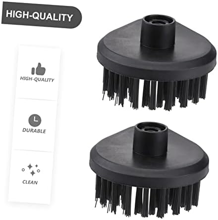 PartyKindom 4pcs Multi-Purpose Steam Brush Heads for Home and Commercial Use