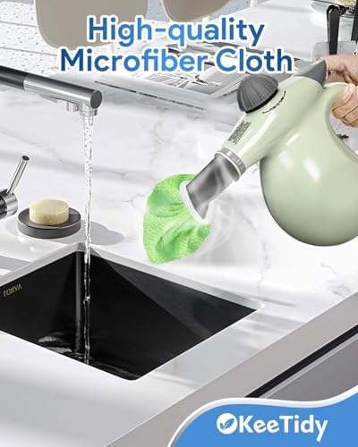 KeeTidy Universal Reusable Steam Mop Pads 5 Pack