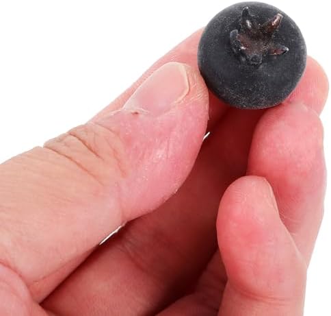 POPETPOP Artificial Blueberry 20pcs Fake Fruit Decor