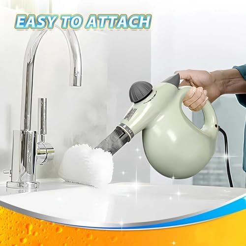 8-Pack White Steam Mop Mats for Universal Steam Cleaners