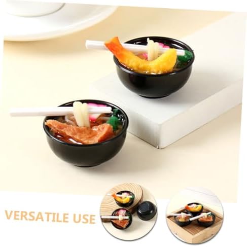 KICHOUSE 3pcs Pasta Display Artificial Shrimp Props