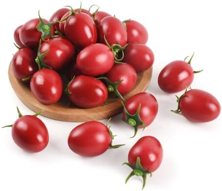 Artificial Cherry Tomatoes 25 Pcs Realistic Decoration