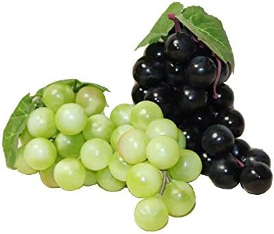 GuCra Artificial Grape 2 Clusters Black Green