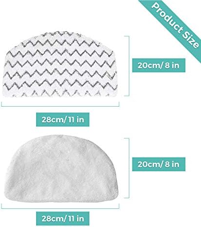 6 Pack Steam Mop Pads Replacement for Bissell Powerfresh Series