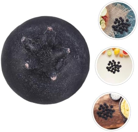 60pcs Realistic Artificial Blueberries for Home Decor