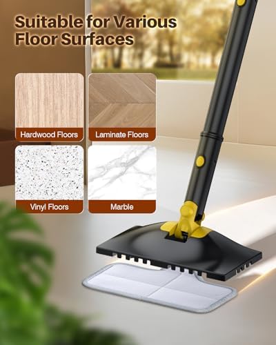 ScrubWiz 6 Pack Steam Mop Replacement Pads