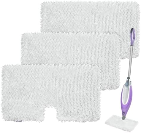 3 Pack Steam Mop Pads for Shark Steam Mop