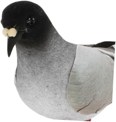 Alasum Realistic Artificial Pigeons 4pcs Garden Decor Set
