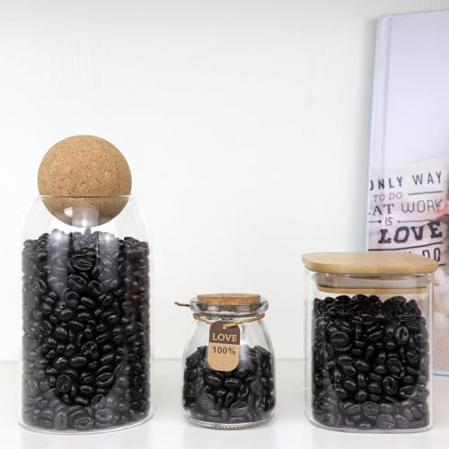 Artificial Coffee Beans 500g 1500Pcs for Home Kitchen Decor