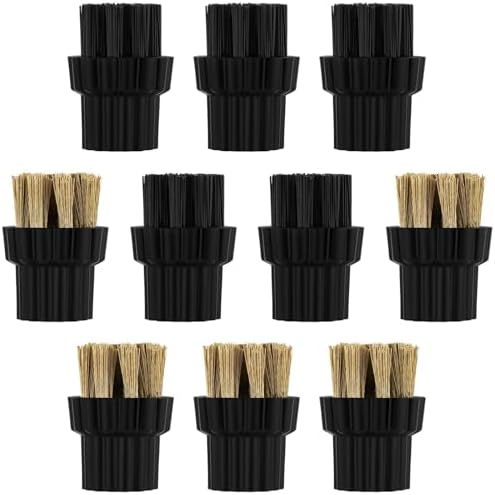 Honeydak 10 Pcs M8 Steam Cleaner Brush Heads Replacement Attachments