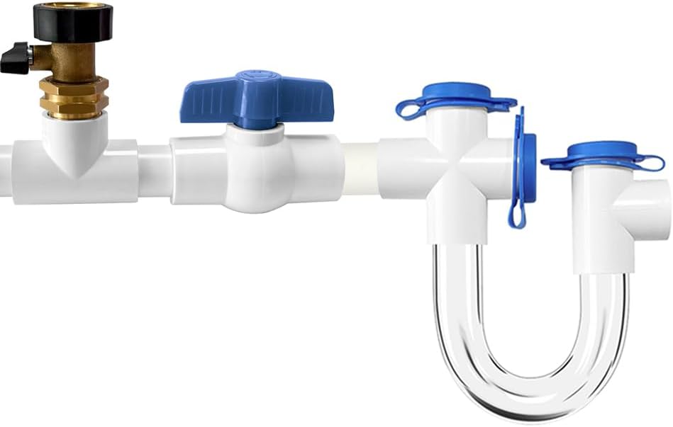 WESUA 34 Garden Pipe Fitting AC Drain Line Cleaner Tool