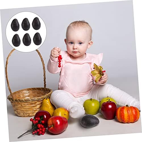 Zerodeko 6 Pcs Artificial Avocado Fruit Model