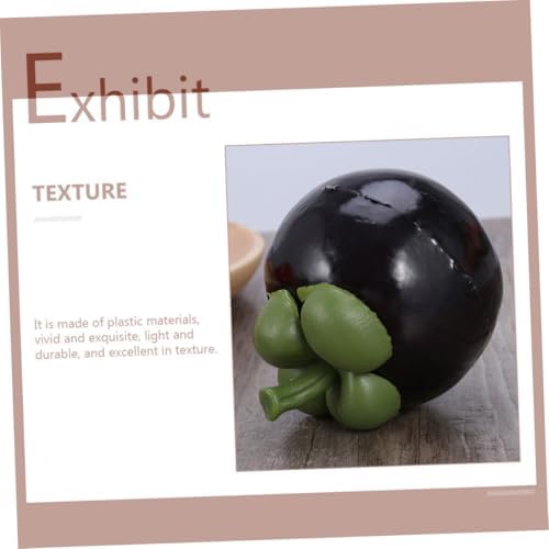 PRETYZOOM 6pcs Artificial Fruit Decor for Home Photography Props