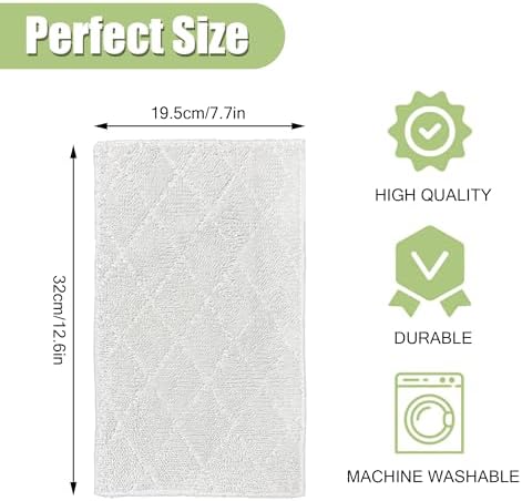 Planially Light N Easy Steam Mop Pads 8 Pack Replacement Reusable