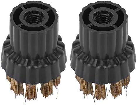 Brass Brush Head Replacement for Steam Mop X5 2Pcs