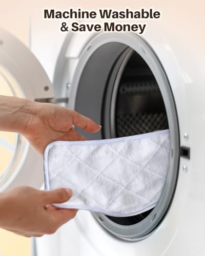 ScrubWiz 6 Pack Steam Mop Replacement Pads