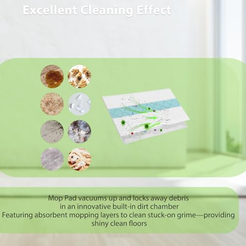 GuanQiao 40 Pack Shark Vacmop Replacement Pads
