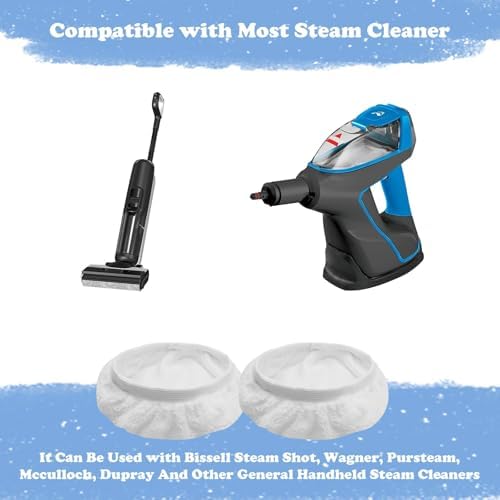 10Pcs Steam Mop Pads for Handheld Steam Cleaner Universal Microfiber Cloths