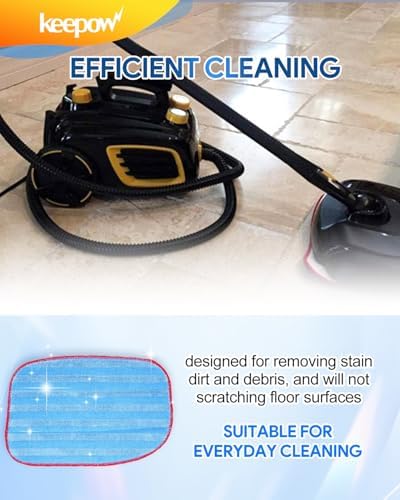 KEEPOW Replacement Microfiber Steam Mop Pads for McCulloch MC1375 MC1385 33 Pack