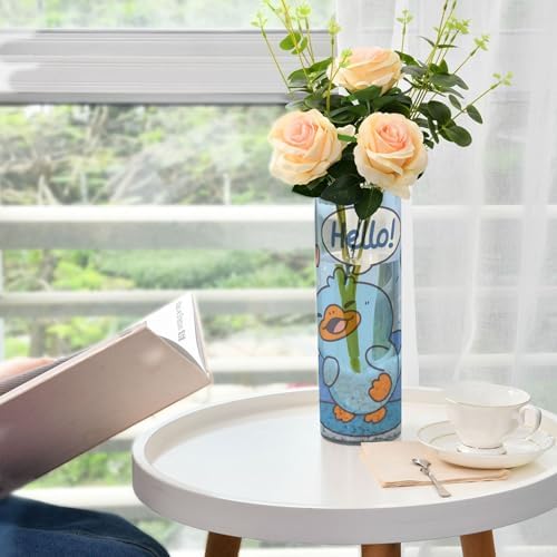 Cute Duck Plastic Vase for Flowers 118 x 39 Inch
