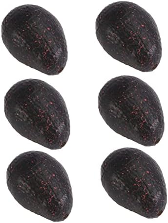 6pcs Lifelike Avocado Photography Props for Decor and Parties