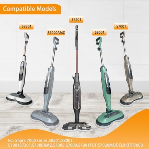 Replacement Steam Mop Pads for Shark S7000 Series