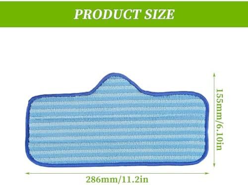 EPLZON Reusable Microfiber Steam Mop Pad for Dupray Neat Steam Cleaner
