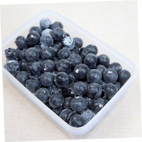 100pcs Lifelike Blueberry Foam Fruit Decor for Home Classroom