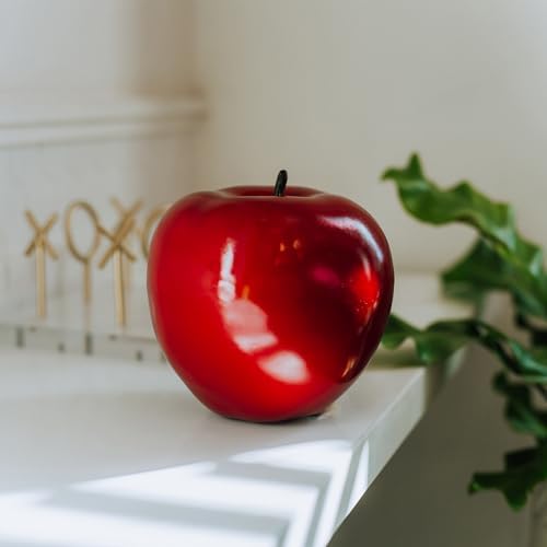 Flora Bunda 6 Inch Artificial Shiny Apple Centerpiece