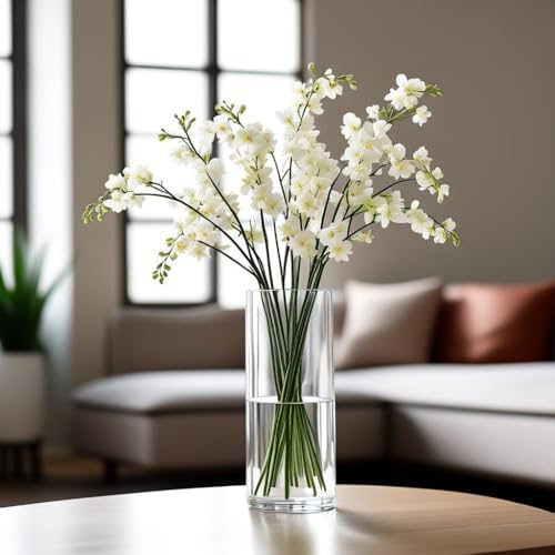 CYS Excel Clear Glass Cylinder Vase 12 4
