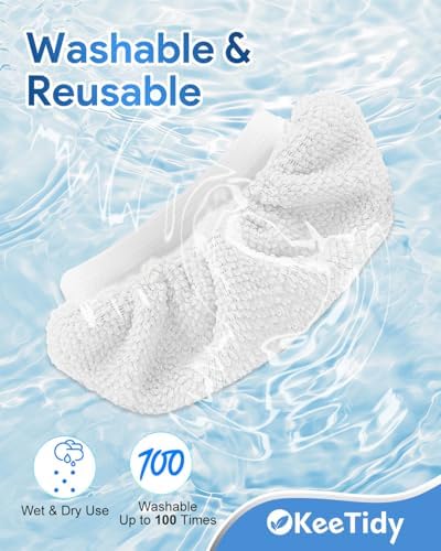 KeeTidy 15 Pack Handheld Steam Cleaner Pads