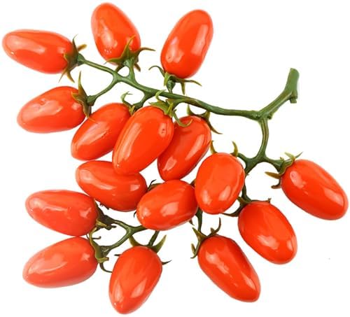 YIKANGHENG Red Cherry Tomato Artificial Fruit Set