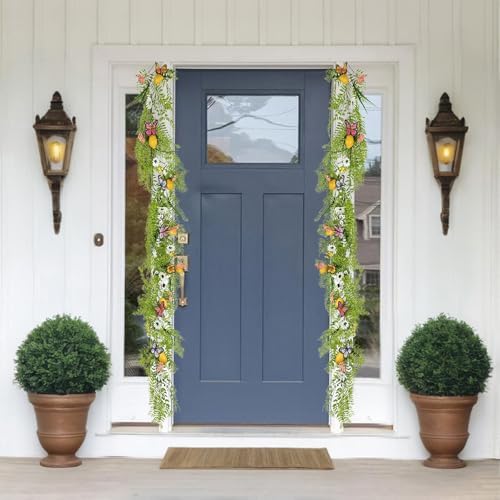 Artificial Lemon Garland 200cm Front Door Decor