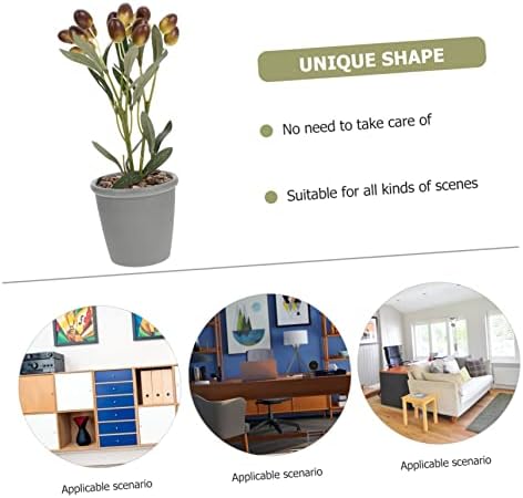 Realistic Artificial Fruit Bonsai Decor 10 Pack Set