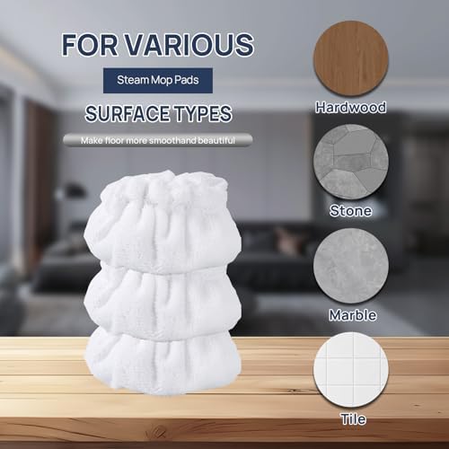 10 Pack Microfiber Cloths for Dupray Steam Cleaner