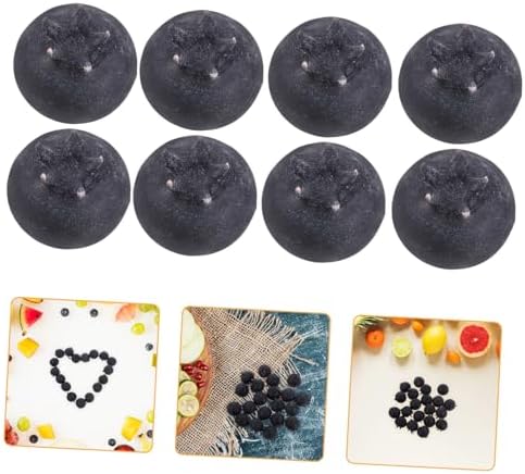 IMIKEYA 40 Pcs Artificial Blueberry Decorations