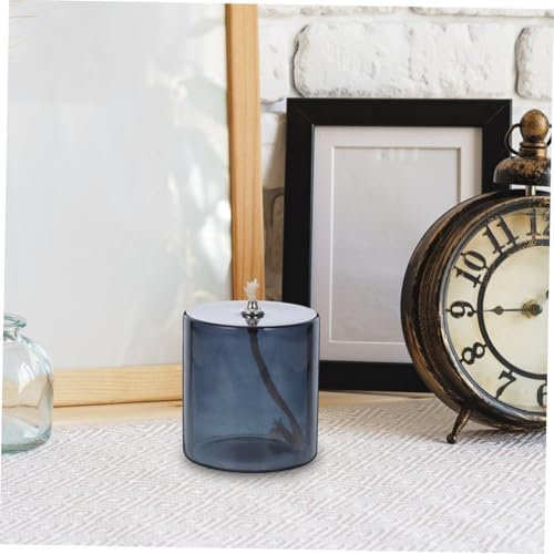 Holibanna Glass Candlestick Oil Lamp for Home Decor