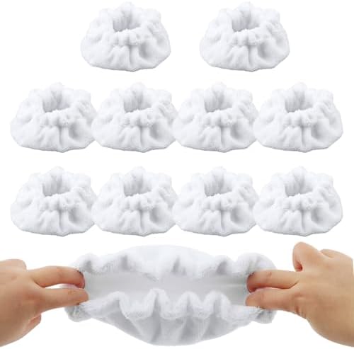 LVOERTUIG Steam Mop Pads for Handheld Steam Cleaner 10pcs