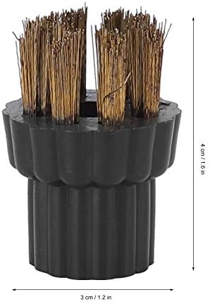 Jeffergarden Brass Brush Replacement for H2O Steam Cleaner and Steam Mop