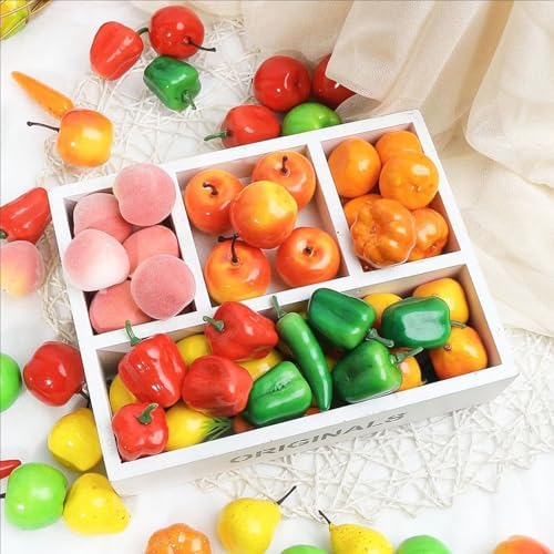 20Pcs Artificial Red Cherries Party Decor