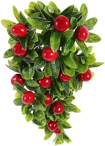 EXCEART Artificial Fruit Vine Hanging Decor