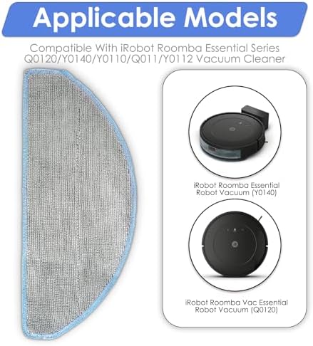 4 Pack Roomba 104 Y0140 Q0120 Replacement Mop Pads