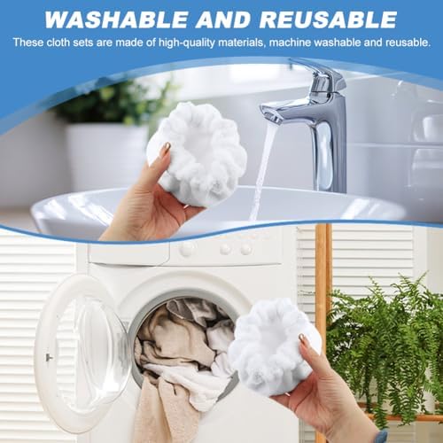 LVOERTUIG Steam Mop Pads for Handheld Steam Cleaner 10pcs