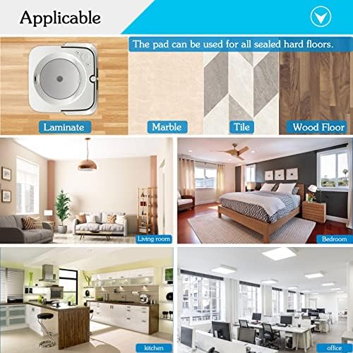 Extolife 8 Pack M6 Mopping Pads for iRobot Braava Jet m6