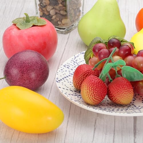 PATIKIL 2 Pcs Artificial Cherry Tomato for Home Decoration