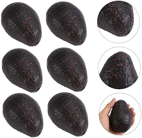 Zerodeko 6 Pcs Artificial Avocado Fruit Model